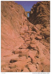 Steps of the Peak of the Ten Commandments , SINAI , Egypt , 50-70s