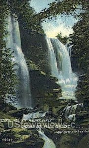 Bridal Veil in Haines Falls, New York