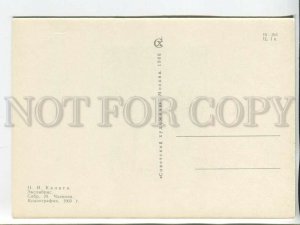 463533 USSR 1966 year Kalita from Chlenov's books ex-libris bookplate postcard