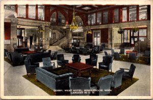 Postcard Lobby at West Hotel in Minneapolis, Minnesota