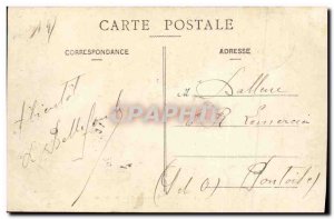 Old Postcard Entree du Chateau Caen Army Soldiers