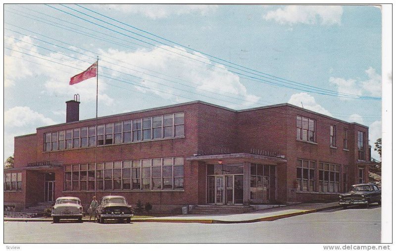 Le Bureau de Post , VAL D'OR , Quebec , Canada , PU-1962