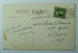 C.1910 Patriotic, Thanksgiving, Turkey, Postcard P76