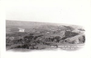 Postcard Grand Canyon Little Missouri Watford City ND