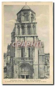 CPA Poitiers Vienne L'Eglise Sainte Radegonde Le Clocher 