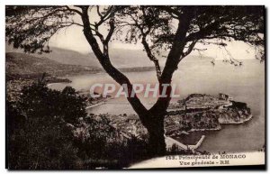 Old Postcard Monaco General View