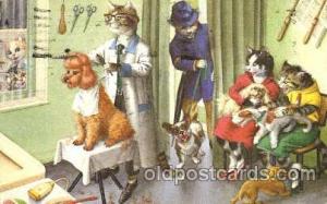 Artist Alfred Mainzer Cat Cats, Post Card, Post Card  