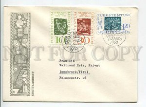 445828 Liechtenstein 1965 year FDC Ferdinand Nigg