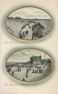 Lancashire Postcard - New Promenade - Blackpool - Ref 13202A