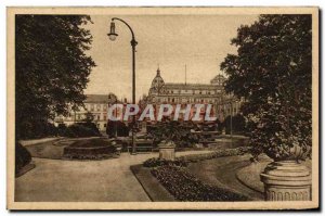 Old Postcard Wiesbaden Kurhaus Anlagen Am Mit Kaiser Friedrich Platz