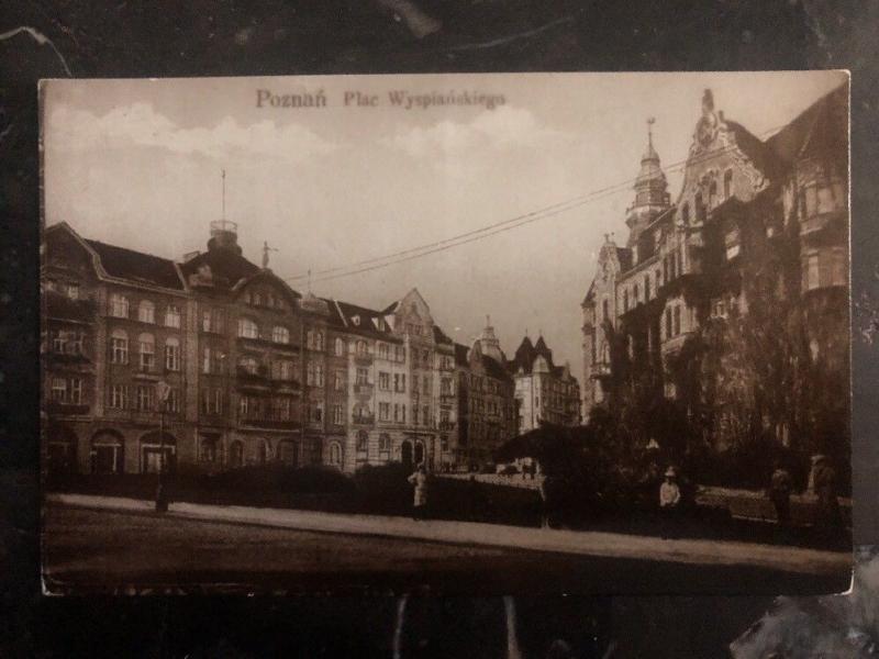 Mint Poznan Poland RPPC Postcard wielkopolskiego Park