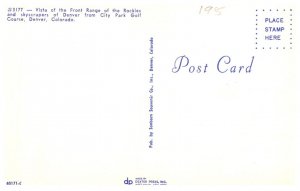 Colorado Denver City Park Golf Course