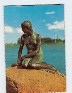 Postcard The Little Mermaid, Wonderful Copenhagen, Denmark