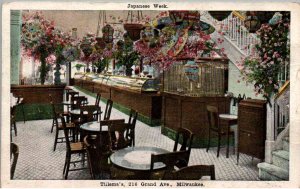 Milwaukee, Wisconsin - Tillema's Restaurant Interior during  Japanese We...