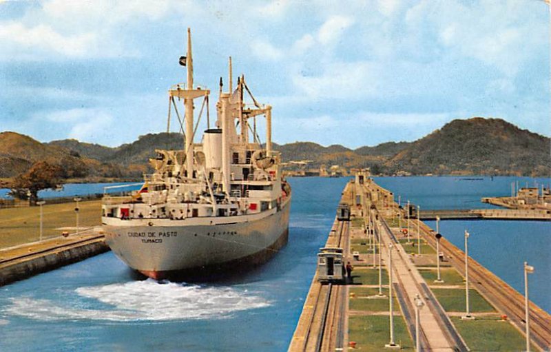 Vessel of the Flota Mercante Gran Colombiana Panama Canal Panama Unused 