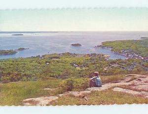 Pre-1980 HARBOR SCENE Camden Maine ME hp7627-12