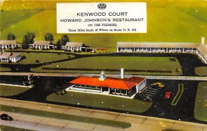 Kenwood Court Howard Johnson's Restaurant 3 miles south of Wilson - Wilson, N...