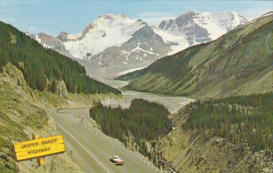 Canada Alberta Jasper Banff Highway