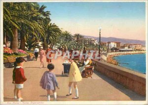 Postcard Modern San Remo Corso Imperatrice Children
