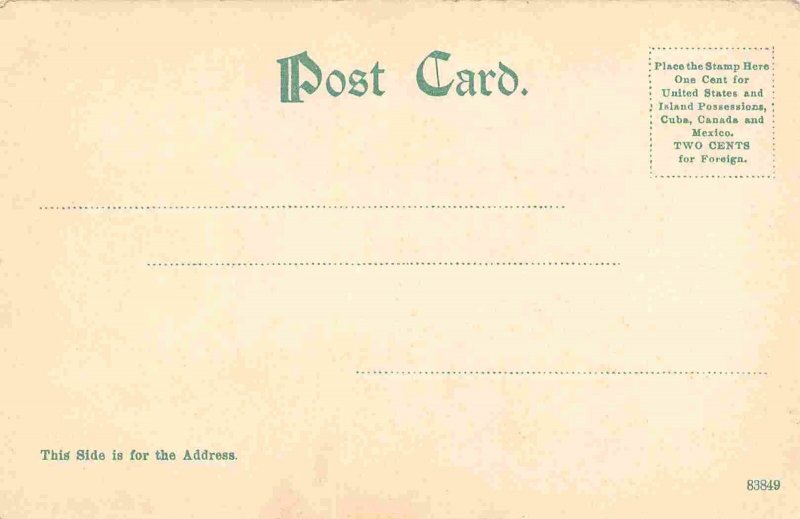 Steamer SS Ransom S Fuller Eastern Steamship Co 1907c postcard