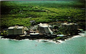 Postcard HOTEL SCENE Kailua Kona Hawaii HI AN8407