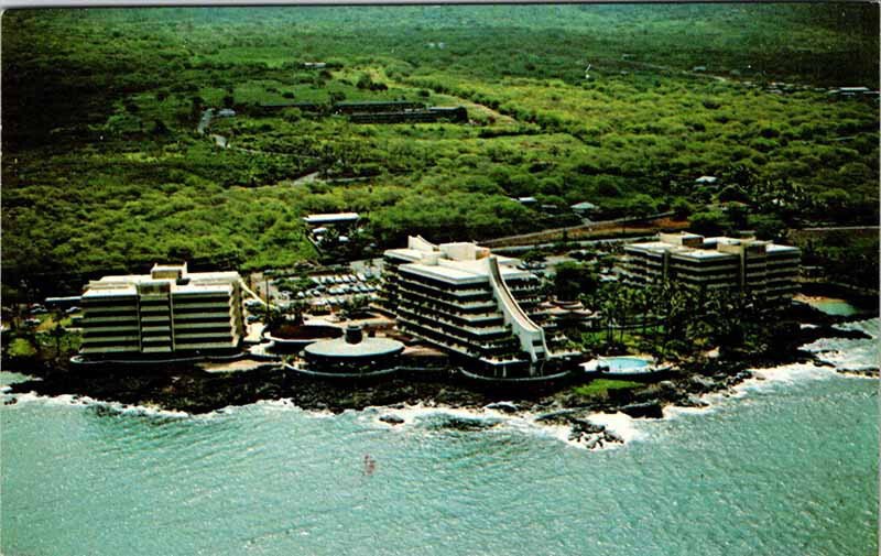 Postcard HOTEL SCENE Kailua Kona Hawaii HI AN8407