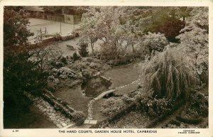 Garden House Hotel at the University of  Cambridge • 1922 Vintage Postcard