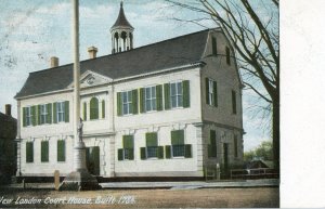 Postcard Antique View of New London Court House in New London, CT.  L1