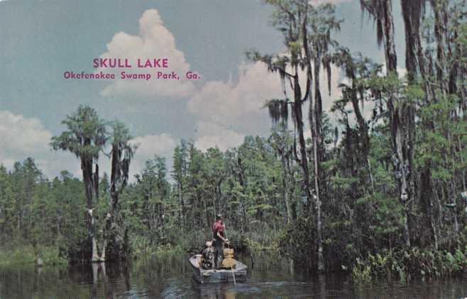 Skull Lake in Okefenokee Swamp Park - GA, Georgia