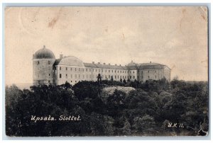 Uppsala Uppland Sweden Postcard Karlstad Cathedral 1910 Antique Posted