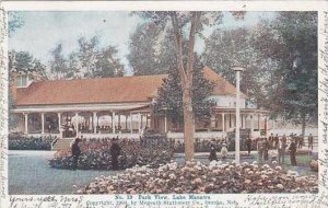 Iowa Lake Manawa Park View