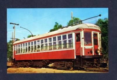 BC Electric Railway Trolley Car Train VANCOUVER Canada Carte Postale Postcard