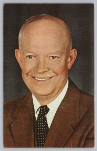 President & Patriotic~Abilene Kansas~Home Of Dwight David Eisenhower~Vintage PC
