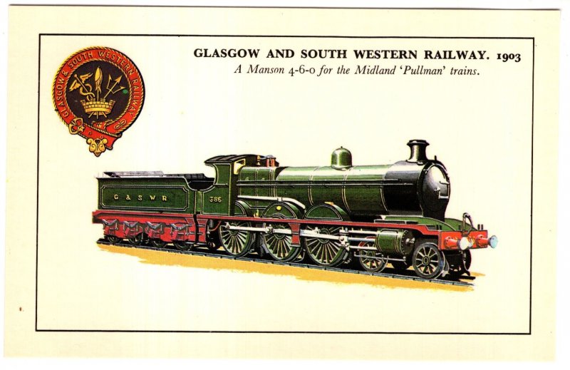 Glasgow and South Western Train Engine Railway Seal