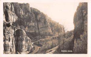 uk18287 cheddar gorge real photo uk