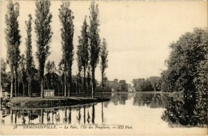 CPA Ermenonville - Le Parc - L'Ile des Peupliers (1032267)