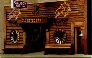 Postcard Old Style Saloon No. 10 in Deadwood, South Dakota~1307