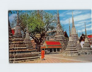 Postcard The Stupas in the Ground of Wat Pho, Bangkok, Thailand