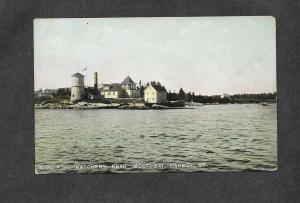 1908 Postcard Fish Hatchery Boothbay Harbor ME!