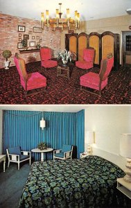 Sterling, CO Colorado  COACH HOUSE MOTOR INN HOTEL Lobby~Room ROADSIDE Postcard