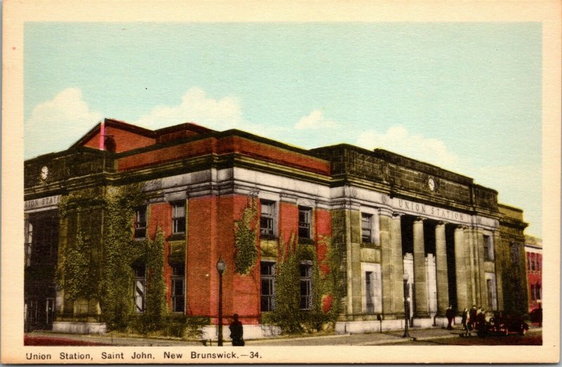 Lot of 4 : AMHERST,  NOVA SCOTIA CANADA POST OFFICE UNION UNPOSTED POSTCARD 