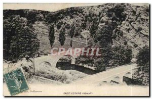 Saint Gervais Old Postcard