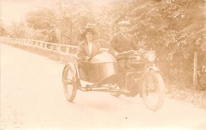 Indian Motocycle Real Photo 1918 