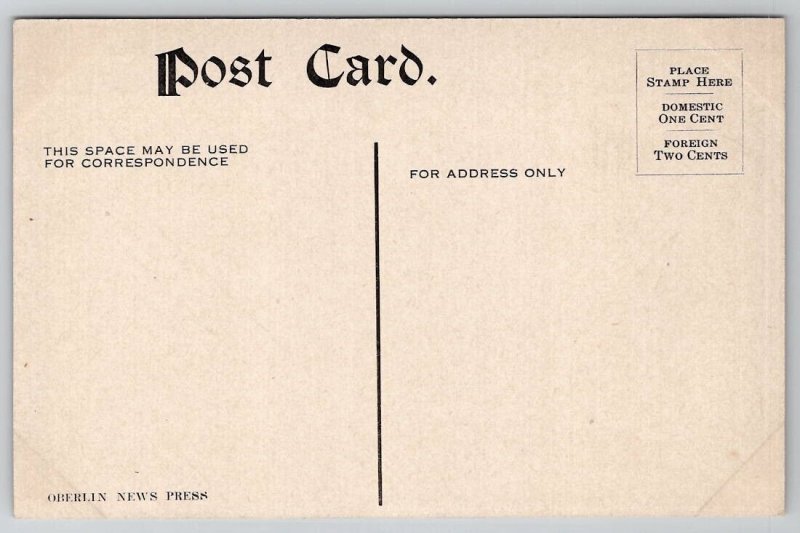 Oberlin OH The Finney Memorial Chapel Ohio Postcard E38