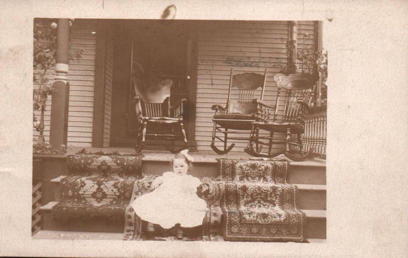 Child on Porch BIN