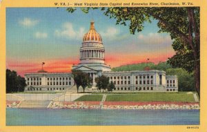 Postcard State Capitol Charleston West Virginia