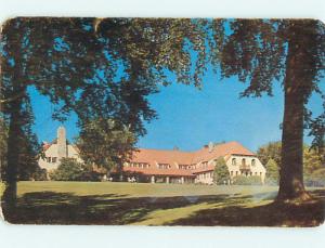 Unused 1950's POTAWATOMI INN MOTEL Angola Indiana IN s2302@