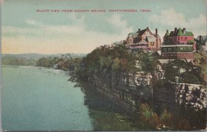 Postcard Bluff View from Country Bridge Chattanooga TN