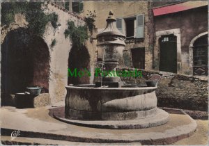 France Postcard-Saint-Paul-de-Vence Une Vieille Fontaine,Alpes-Maritimes RR20177