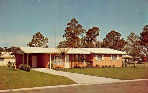 SARASOTA FL~KENSINGTON PARK HOMES~WELLINGTON MODEL-HOME OF TODAY POSTCARD